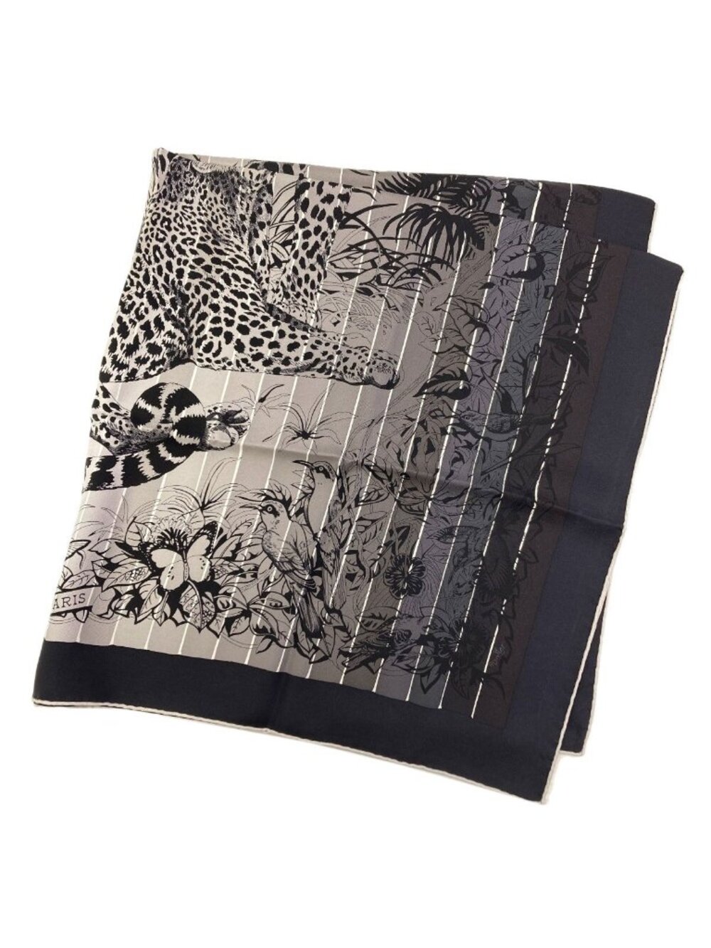 Hermes Carre 90 Jungle Love Scarf Silk